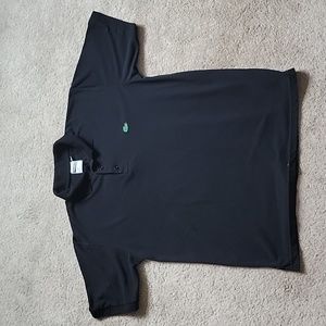 Men's Vintage Chemise Lacoste Polo, XL, black - made in France